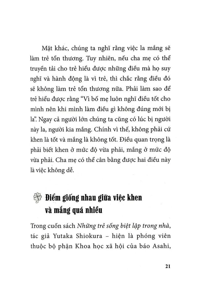 Cách Khen, Cách Mắng, Cách Phạt Con