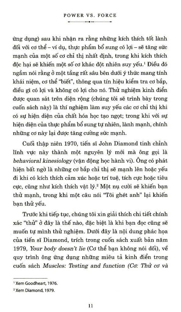Power Vs Force - Trường Năng Lượng Và Những Nhân Tố Quyết Định