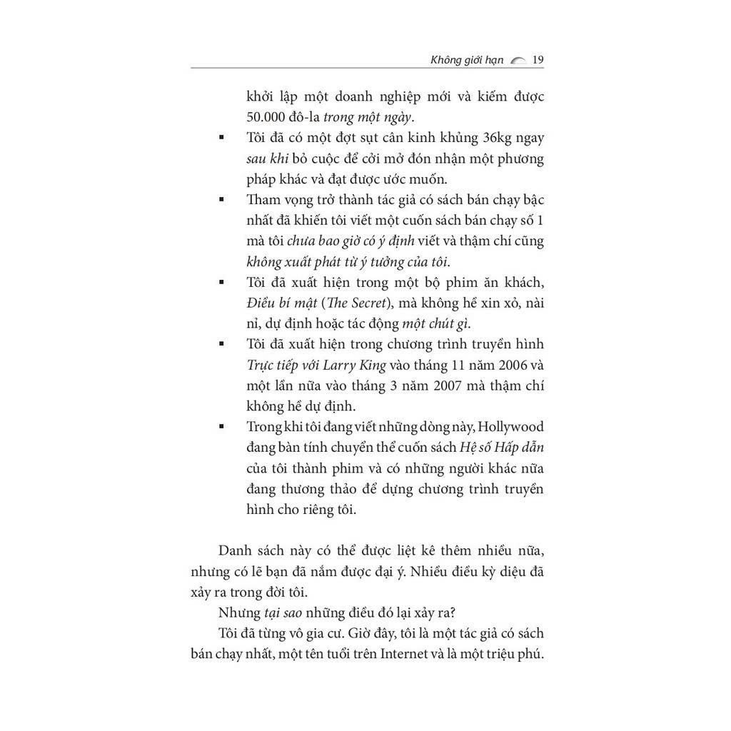 Không Giới Hạn - Khám Phá Ho'Oponopono