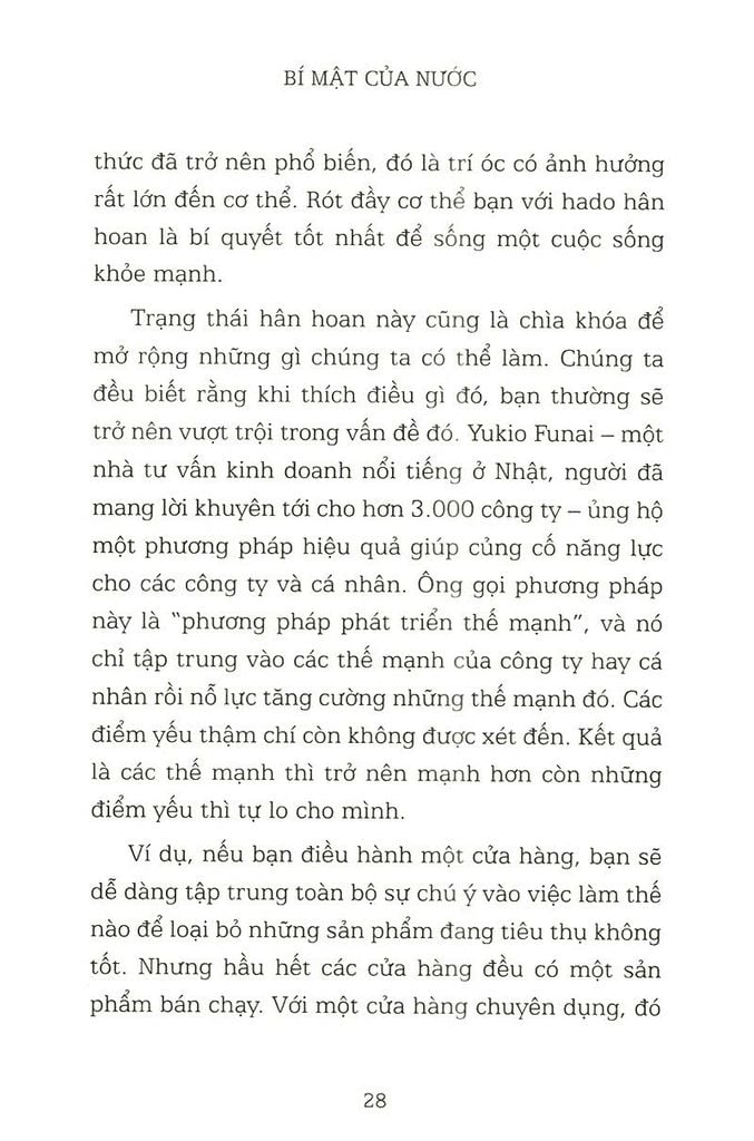 Bí Mật Của Nước