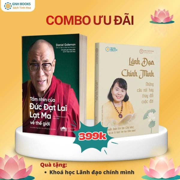 Combo Tầm Nhìn Của Đức Đạt Lai Lạt Ma Về Thế Giới + Lãnh Đạo Chính Mình