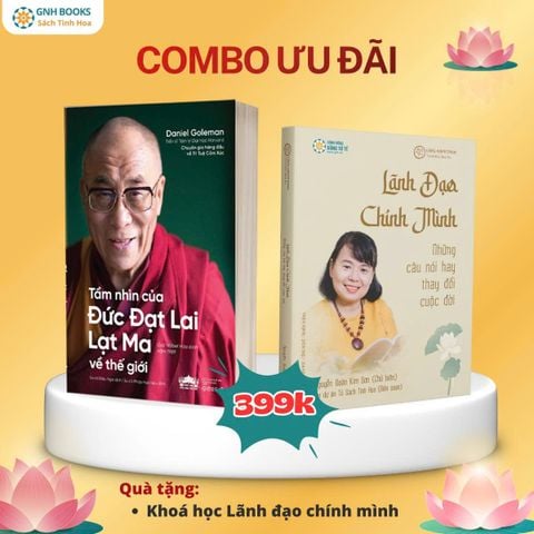 Combo Tầm Nhìn Của Đức Đạt Lai Lạt Ma Về Thế Giới + Lãnh Đạo Chính Mình