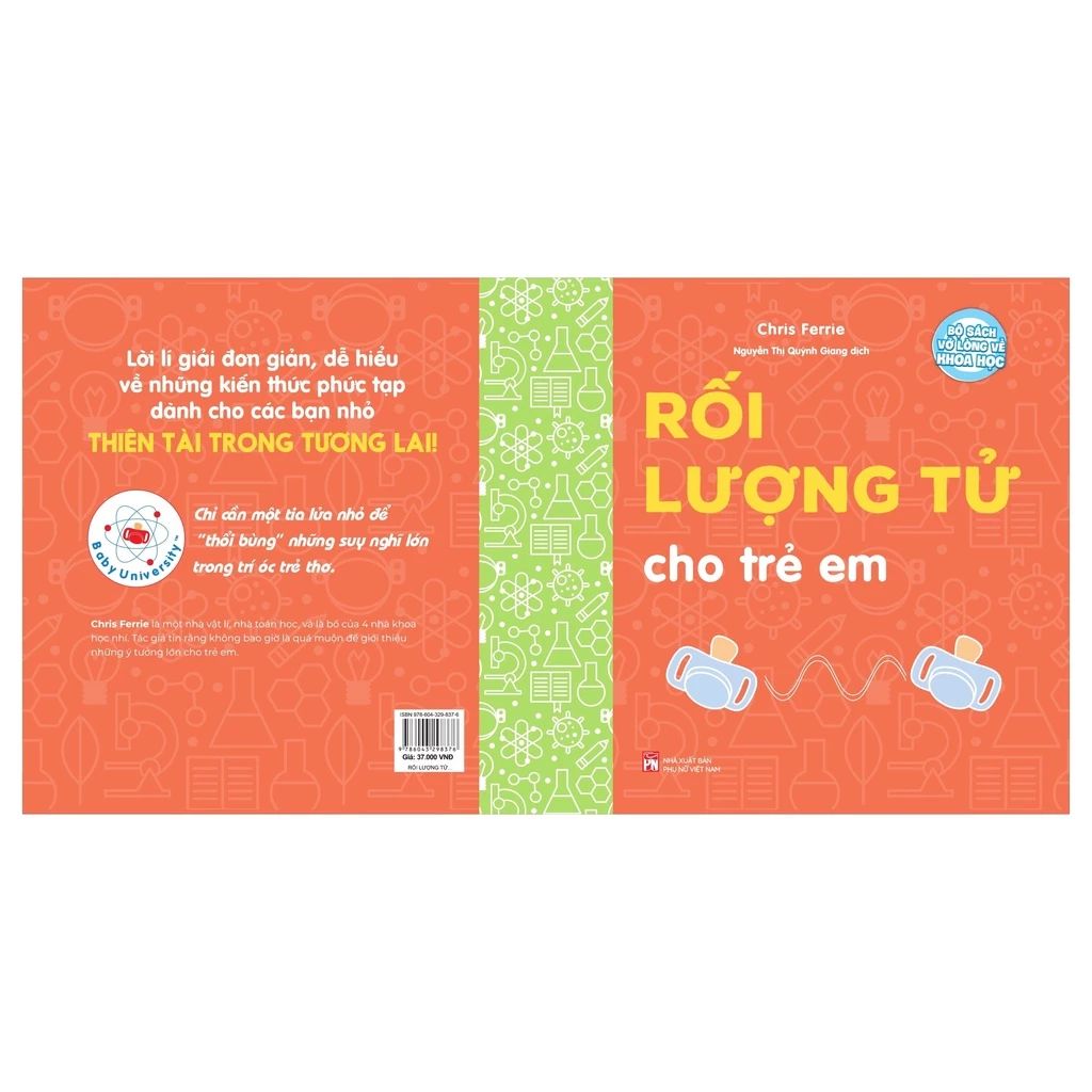 Sách Bộ Sách Vỡ Lòng Về Khoa Học - Rối Lượng Tử Cho Trẻ Em