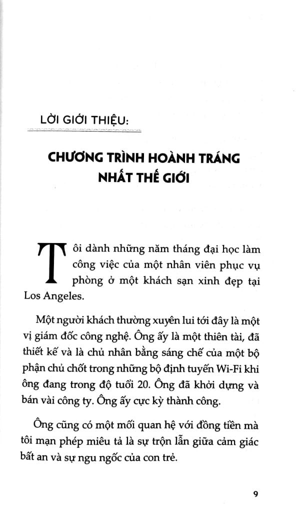 Tâm Lý Học Về Tiền