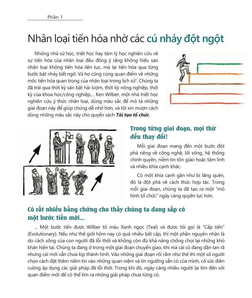 Tái Tạo Tổ Chức - Phá Vỡ Rào Cản, Thổi Bùng Sinh Khí