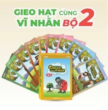  Bộ Sách Gieo Hạt Cùng Vĩ Nhân Bộ 2 