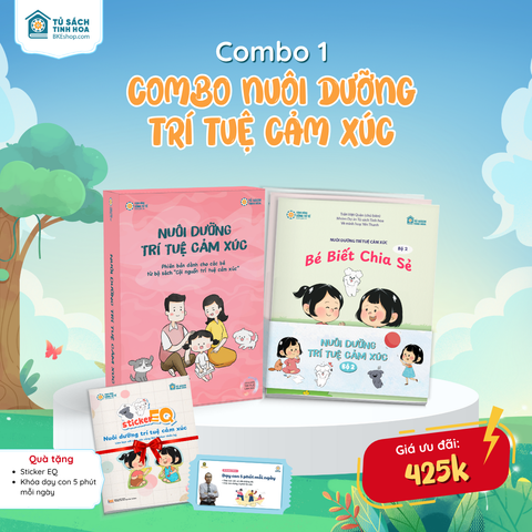 Combo Nuôi Dưỡng Trí Tuệ Cảm Xúc (Bộ 1+2) - Tặng Sticker EQ