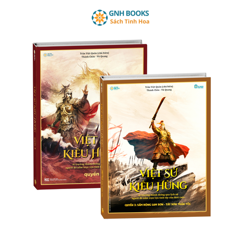 Combo Việt Sử Kiêu Hùng quyển 2+3 Bản mới nhất
