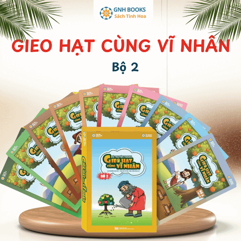 Bộ Sách Gieo Hạt Cùng Vĩ Nhân Bộ 2