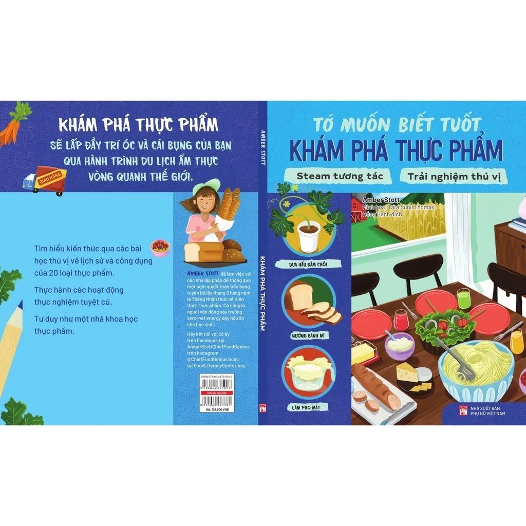 Sách - Tớ Muốn Biết Tuốt - Khám Phá Thực Phẩm - Khoa Học - Đời Sống - Xã Hội