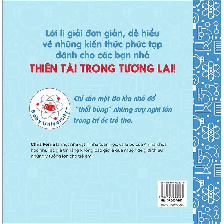 Sách Thuyết Tương Đối Tổng Quát Cho Trẻ Em - Bộ sách vỡ lòng về khoa học