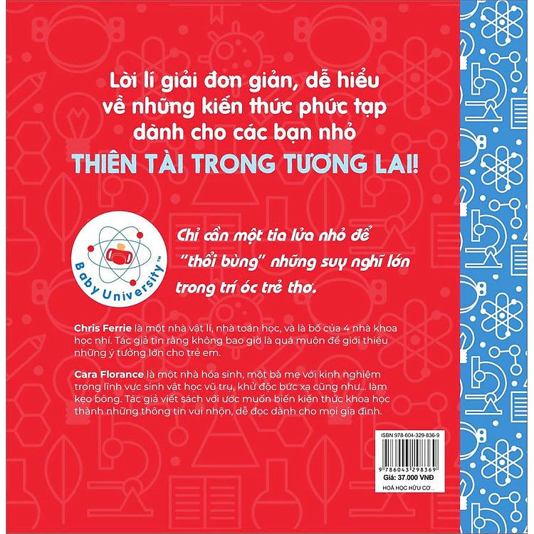 Sách Hoá Học Hữu Cơ Cho Trẻ Em - Bộ sách vỡ lòng về khoa học