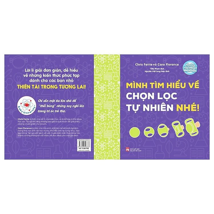Sách Mình Tìm Hiểu Về Chọn Lọc Tự Nhiên Nhé! - Bộ sách vỡ lòng về khoa học