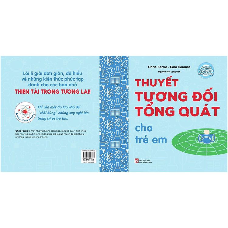 Sách Thuyết Tương Đối Tổng Quát Cho Trẻ Em - Bộ sách vỡ lòng về khoa học