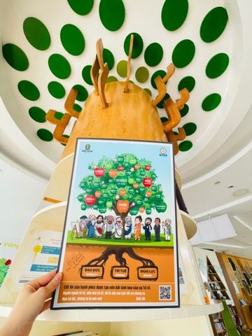 Tranh Cây 3 Gốc Format Khổ A3