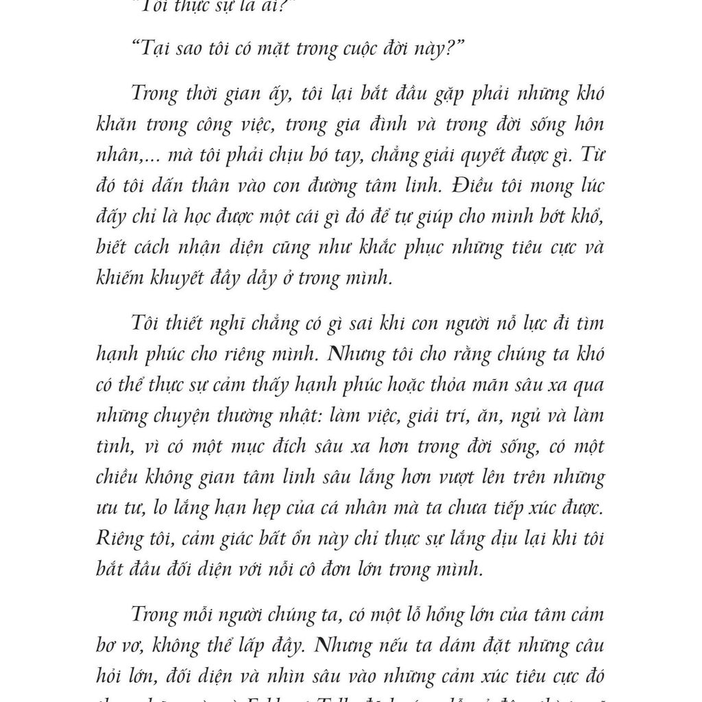 Thức Tỉnh Mục Đích Sống