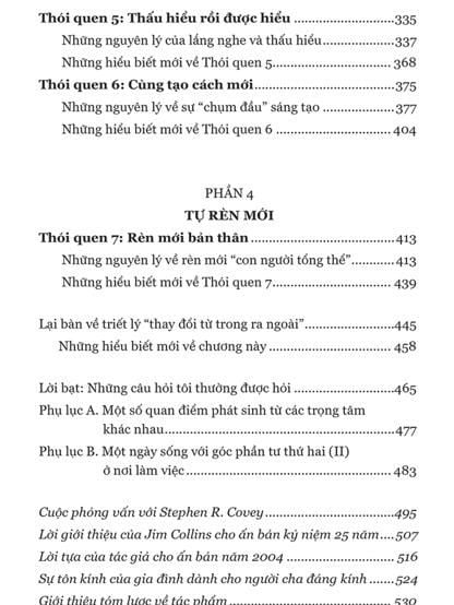 7 Thói Quen Hiệu Quả