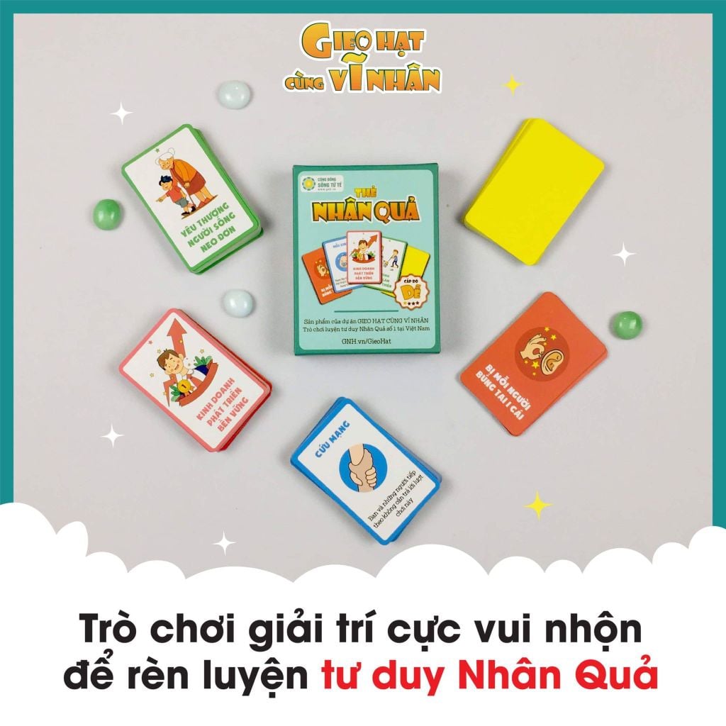 Bộ Thẻ Nhân Quả - Cấp Độ Dễ
