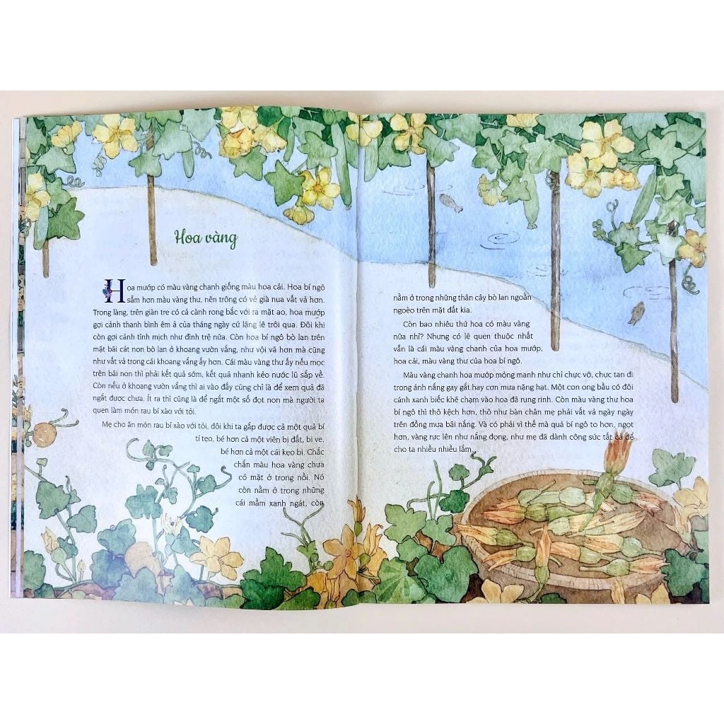 Sách - Ngàn Mùa Hoa - Tản Văn Giúp Trẻ Yêu Văn Chương (Phiên Bản Màu) - Bìa Mềm