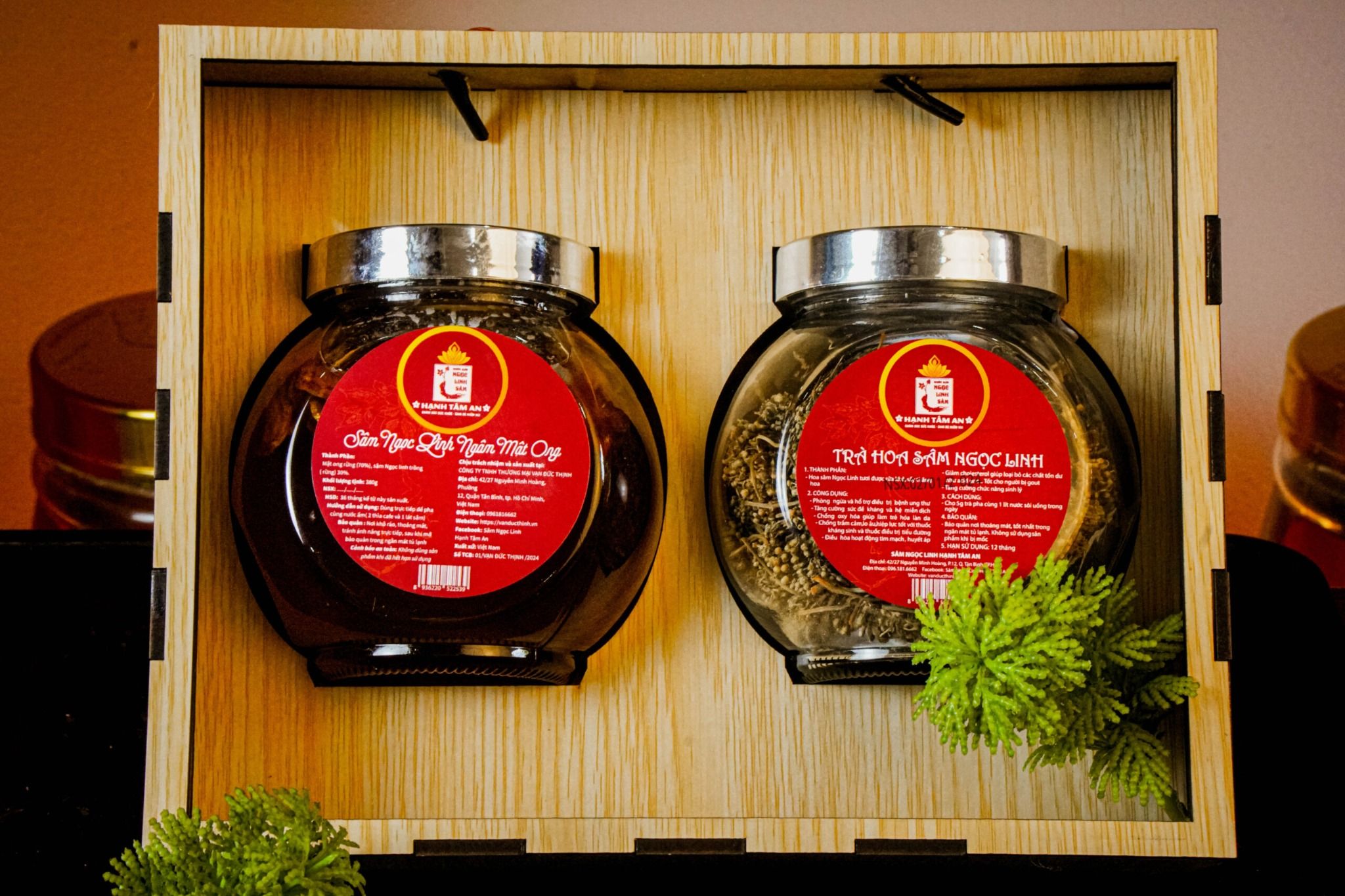  Sâm Mật Ong – Trà Hoa Sâm – 380ML 