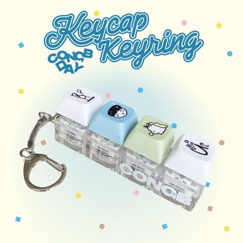 CONGB - CONGBDAY KEYCAP KEYRING (MÓC KHÓA)