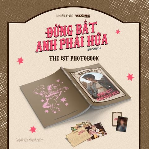 BB TRẦN - THE 1ST PHOTOBOOK - ĐỪNG BẮT ANH PHẢI HỨA