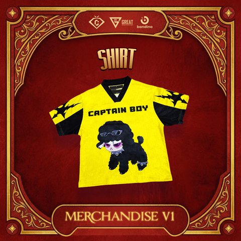 SHIRT (ÁO THUN LƯỚI) - CAPTAIN BOY: MERCH V1 EDITION