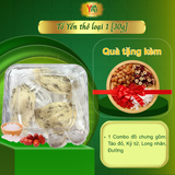  Yvafu Tổ Yến Thô Loại 1 Nguyên Chất 100%  - Yến Sào Việt Nam - Tặng 7 Quà Tặng Kèm 