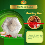  Yvafu Tổ Yến Thô Loại 1 Nguyên Chất 100%  - Yến Sào Việt Nam - Tặng 7 Quà Tặng Kèm 