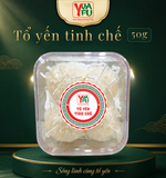  Tổ yến tinh chế cho gia đình, dễ chưng - Không Pha Trộn Đường , Tạp Chất - Yến Sào Yvafu 