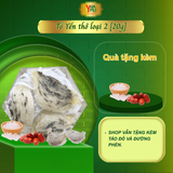  Tổ Yến Thô Loại 2 - 20g-30g - Nguyên chất 100% - Yến Sào Yvafu - Tặng 4 quà tặng kèm 