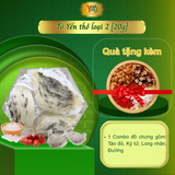  Tổ Yến Thô Loại 2 - 20g-30g - Nguyên chất 100% - Yến Sào Yvafu - Tặng 4 quà tặng kèm 