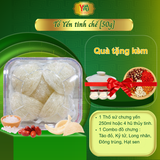  Tổ Yến Tinh Chế 100g - Không Pha Trộn Đường , Tạp Chất - Yến Sào Yvafu - Tặng 6 quà tặng kèm 
