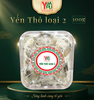  Tổ Yến Thô Loại 2 - 100g - Nguyên chất 100% - Yến Sào Yvafu 