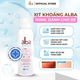  [BABY] Xịt Khoáng Dịu Nhẹ Chống Hăm Cho Da Nhạy Cảm Trẻ Em Alba Skincare Baby 150ml 