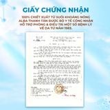  [LADY] Xịt Khoáng Cấp Ẩm & Phục Hồi Da Cho Nữ 300ml Alba Skincare - Nước Khoáng Thanh Tân Giàu Silic - Chống Lão Hóa & Tăng Độ Đàn Hồi 