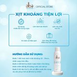  [7-eleven] [50ml] [LADY] Combo 2 chai Xịt khoáng 50ml Alba Skincare cấp ẩm và phục hồi da cho nữ 
