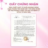  [MUA 1 TẶNG 1] [BABY] Alba Skincare Xịt Khoáng Dịu Nhẹ 150ml Chống Hăm Cho Da Nhạy Cảm Trẻ Em Hỗ Trợ Giảm Hăm Khô Rôm Sảy Từ Nước Khoáng Nóng Thiên Nhiên 