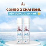  [7-eleven] [50ml] [LADY] Combo 2 chai Xịt khoáng 50ml Alba Skincare cấp ẩm và phục hồi da cho nữ 
