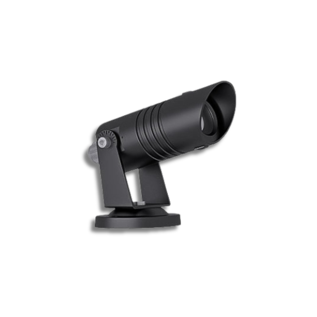 Đèn LED Outdoor Spot Light With Hood 5W/10W COB RGB 3in1 DMX512 – Đèn Rọi Ngoài Trời Có Chụp