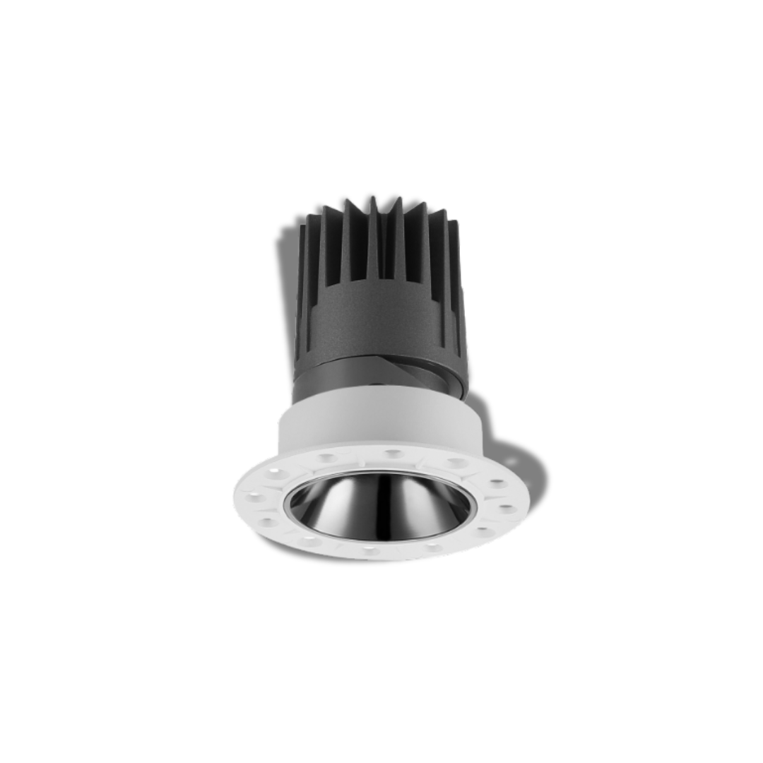 Đèn LED chiếu điểm âm trần không viền, cố định - 18W, Φ75
