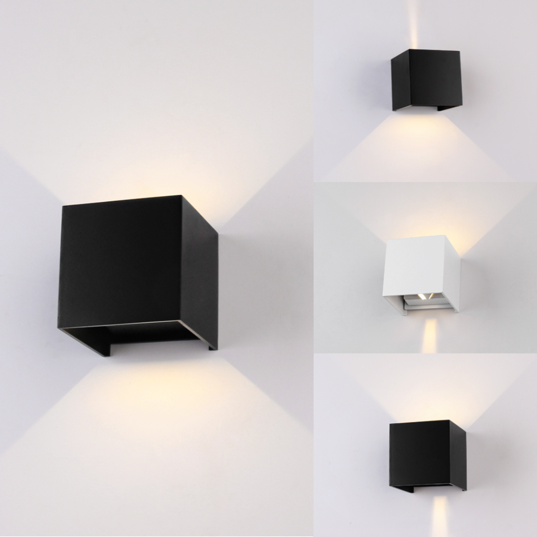 Đèn LED Tường Điều Chỉnh Góc Chiếu – 2×10W, Bridgelux, IP65