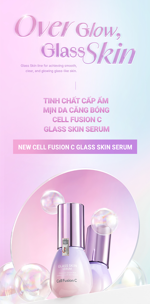 Tinh Chất Cấp Ẩm Mịn Da Căng Bóng Cell Fusion C Glass Skin Serum