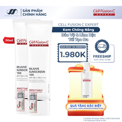 Kem Chống Nắng Bảo Vệ, Tái Tạo Da Cell Fusion C Expert Rejuve Sunscreen 100 SPF50+/ PA++++ Serene Space Sản Phẩm Chính Hãng