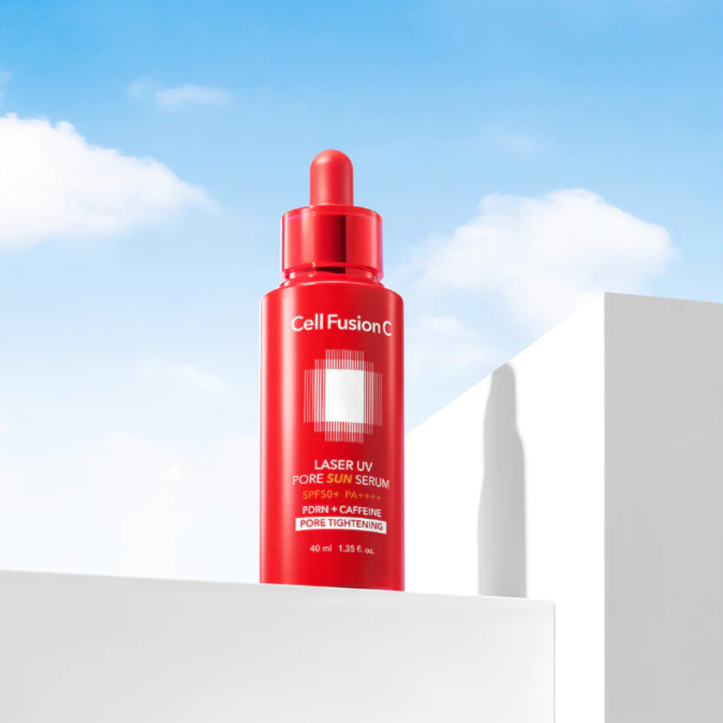 Serum Chống Nắng Phổ Rộng Thu Nhỏ Lỗ Chân Lông Cell Fusion C Laser UV Pore Sun Serum SPF50+ PA++++ Serene Space Sản Phẩm Chính Hãng
