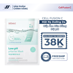 Mặt Nạ Cấp Ẩm & Cân Bằng Độ pH Cell Fusion C Low pH pHarrier Mask Serene Space Sản Phẩm Chính Hãng