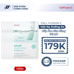 Mặt Nạ Cấp Ẩm & Cân Bằng Độ pH Cell Fusion C Low pH pHarrier Mask Serene Space Sản Phẩm Chính Hãng