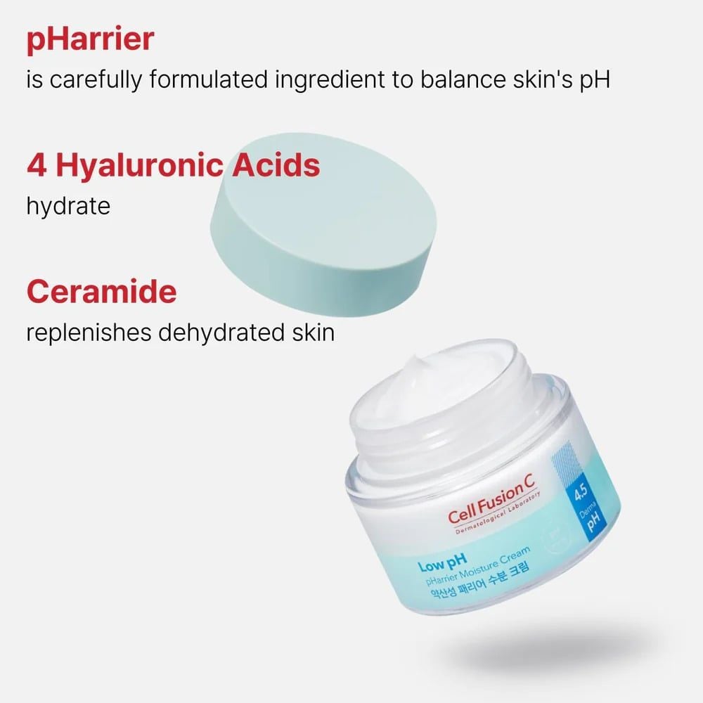 Kem Dưỡng Cấp Ẩm & Tăng Cường Hàng Rào Bảo Vệ Da Cell Fusion C Low pH pHarrier Moisture Cream