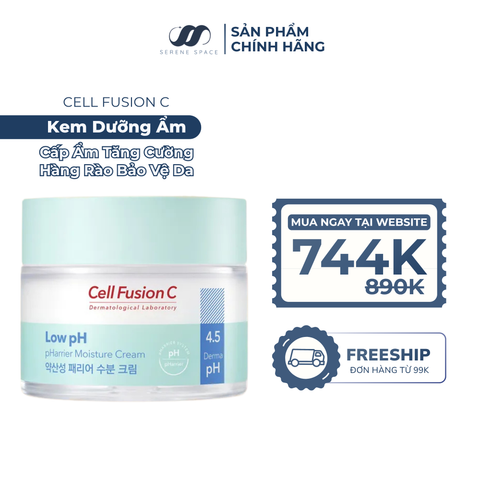Kem Dưỡng Cấp Ẩm & Tăng Cường Hàng Rào Bảo Vệ Da Cell Fusion C Low pH pHarrier Moisture Cream