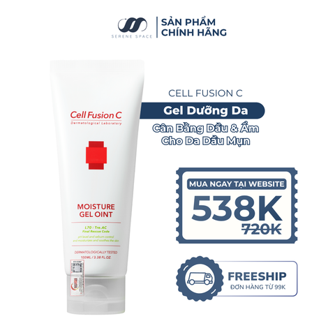 Gel Dưỡng Da Cân Bằng Dầu & Ẩm Cho Da Dầu Mụn Cell Fusion C Tre.AC Moisture Gel Oint